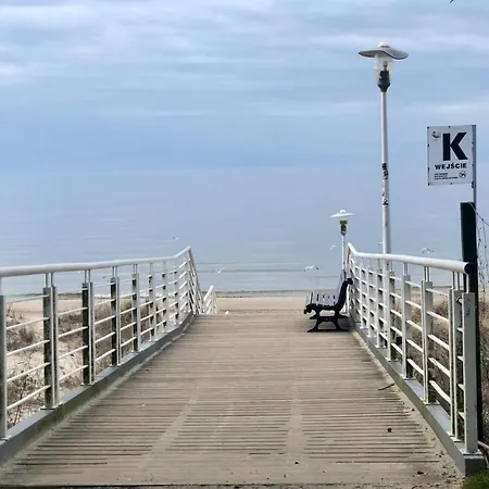 Bialy Hampton W Playa Baltis Apartmán Miedzyzdroje